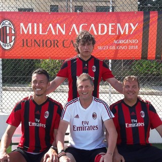 Calcio giovanile. Milan Camp tutto savonese sotto la cornice della Valle dei Templi