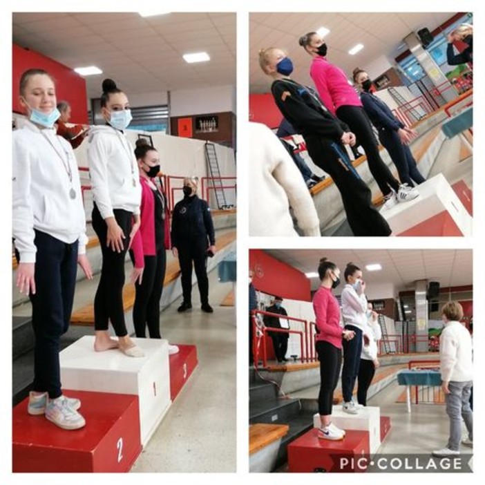 Ginnastica Ritmica Andora: oro argento e bronzo per Salemi, Patriarca e Denegri Ginnastica Ritmica Andora: oro argento e bronzo per Salemi, Patriarca e Denegri