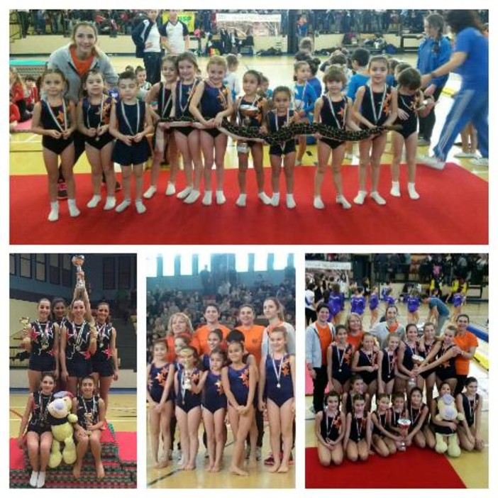Ginnastica Artistica: 4 titoli regionali alla Villanovese! Ginnastica Artistica: 4 titoli regionali alla Villanovese!