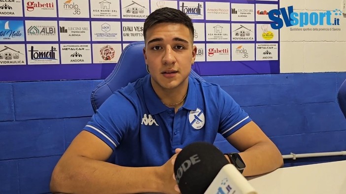 Calcio, Andora. Gimenez a fil di sirena non basta contro l'Albingaunia: &quot;Partita ottima, peccato solo il risultato. Qui mi trovo benissimo&quot; (VIDEO)