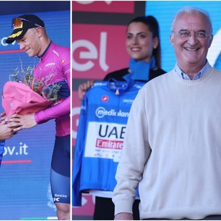 Ad Andora una giornata da ricordare con l'arrivo del Giro d'Italia, Grenno (RCS): &quot;Spettacolo tecnico e per il turismo delle nostre zone&quot; (FOTO E VIDEO)