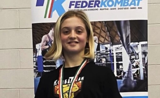 Kombat Team Alassio: Giulia Pivieri sul tetto della Liguria, è campionessa Young Kadets