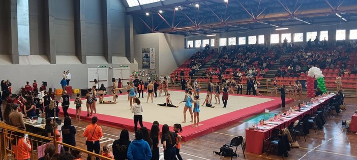 Ginnastica acrobatica | Ad Alassio la prima prova nazionale FGI: al PalaRavizza in pista oltre 400 atleti da tutta Italia Ginnastica acrobatica | Ad Alassio la prima prova nazionale FGI: al PalaRavizza in pista oltre 400 atleti da tutta Italia