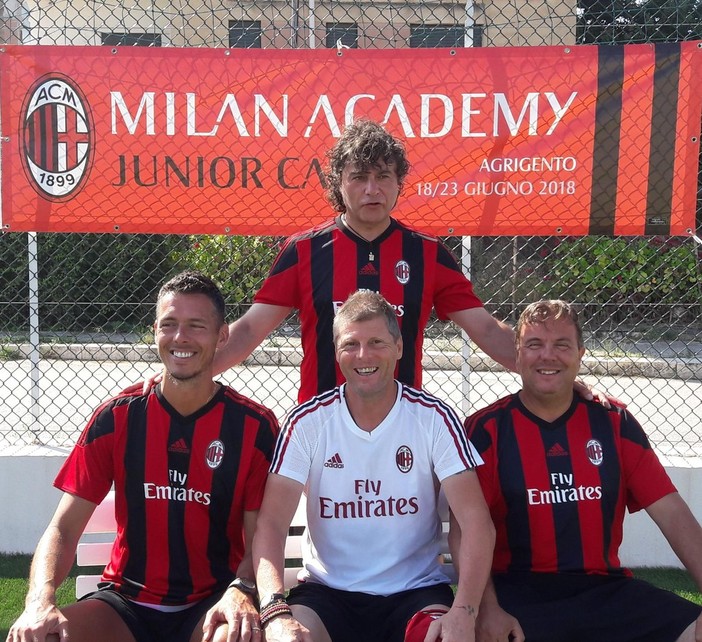 Calcio giovanile. Milan Camp tutto savonese sotto la cornice della Valle dei Templi