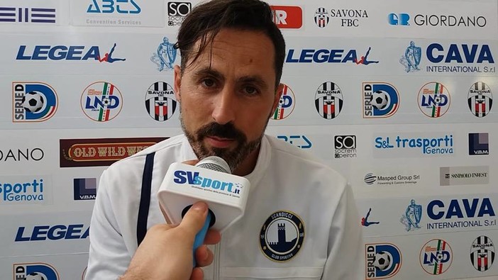 Calcio. Savona, il 2-2 con la Sanremese soddisfa Grandoni: "Pareggio importante contro una squadra molto forte" (VIDEO)