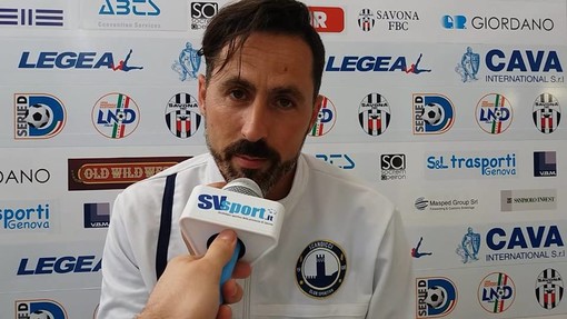 Calcio. Savona, il 2-2 con la Sanremese soddisfa Grandoni: "Pareggio importante contro una squadra molto forte" (VIDEO)