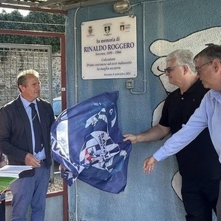 Calcio. Il Savona tuona dopo l'intitolazione del piazzale a Rinaldo Roggero: &quot;Utilizzare il nostro simbolo è una violazione dei diritti di proprietà&quot;