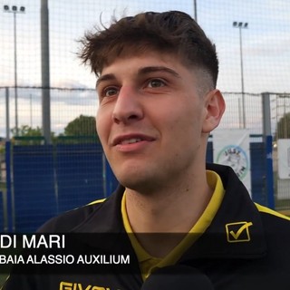 Di Mari regala la vittoria alla Baia Alassio Auxilium dal dischetto: “Ho chiuso gli occhi, poi l’esplosione di gioia”