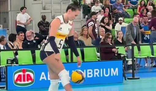 La pallavolista albisolese Ilaria Spirito conquista il web: virale il video dei palleggi prima di un match con la Nazionale La pallavolista albisolese Ilaria Spirito conquista il web: virale il video dei palleggi prima di un match con la Nazionale