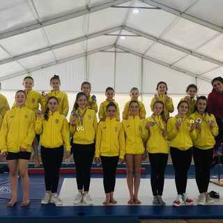 Pasqua d'oro e d'argento per la Ginnastica San Filippo Neri d'Albenga