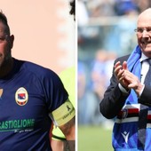 Marco Carparelli e mister Eriksson (Foto Parodi - Siri) Marco Carparelli e mister Eriksson (Foto Parodi - Siri)