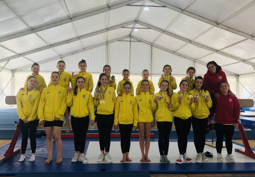 Pasqua d'oro e d'argento per la Ginnastica San Filippo Neri d'Albenga