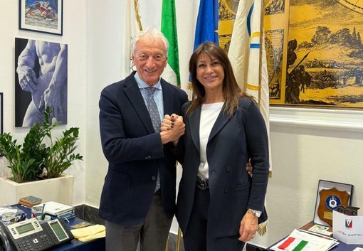 Regione Liguria | Vertice a Roma, l'assessore Simona Ferro incontra il presidente del Coni Buonfiglio