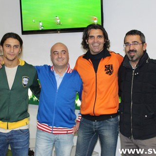 Anche l'Assessore Regionale allo Sport, Matteo Rossi, ha partecipato all'inaugurazione di Calciomania