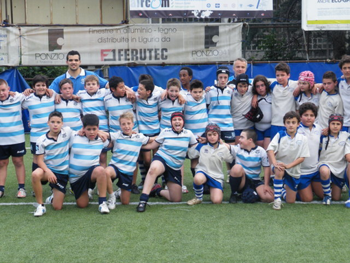 Rugby Ligure: buoni risultati per l'Imperia minirugby a Recco