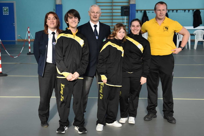Arti marziali. Trofeo Città di Ferno, gli atleti finalesi della Scuola di Kung Fu Touei Chou lasciano di nuovo il segno Arti marziali. Trofeo Città di Ferno, gli atleti finalesi della Scuola di Kung Fu Touei Chou lasciano di nuovo il segno
