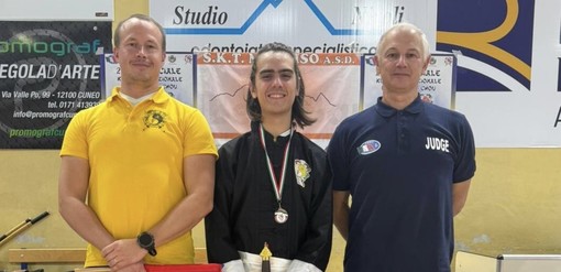 Kung Fu. Trasferta piemontese per il Il team finalese del maestro Civallero, tris di bronzi nelle sfide amichevoli di Saluzzo