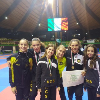 Karate Club Savona: arrivano tre medaglie e il secondo posto assoluto al Campionato Italiano Esordienti