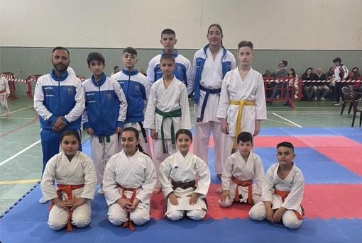 Karate. Raffica di podi per la Full Metal Albenga alla Primavera Cup di Ivrea