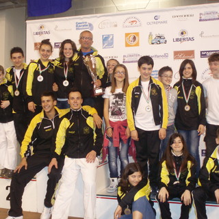Karate, KCS ai Campionati Nazionali Libertas conquista il primo posto