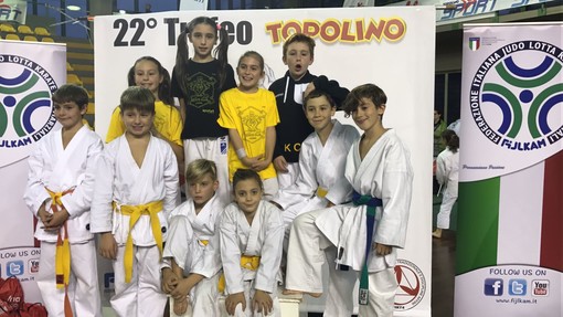 Karate: Il Trofeo TOPOLINO al Karate Club Savona nella classe Fanciulli