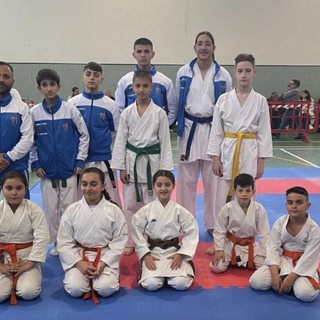 Karate. Raffica di podi per la Full Metal Albenga alla Primavera Cup di Ivrea