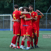 L'esultanza del Taggia nel match di andata L'esultanza del Taggia nel match di andata