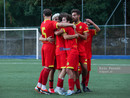 L'esultanza del Taggia nel match di andata