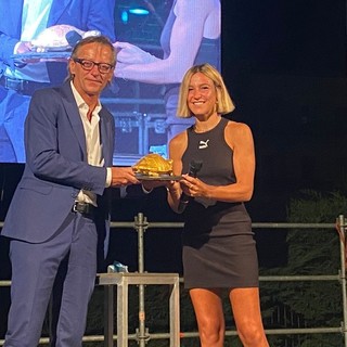 Albenga, festa grande per Luminosa Bogliolo: la campionessa azzurra ha ricevuto il premio Emys Award (FOTO e VIDEO)