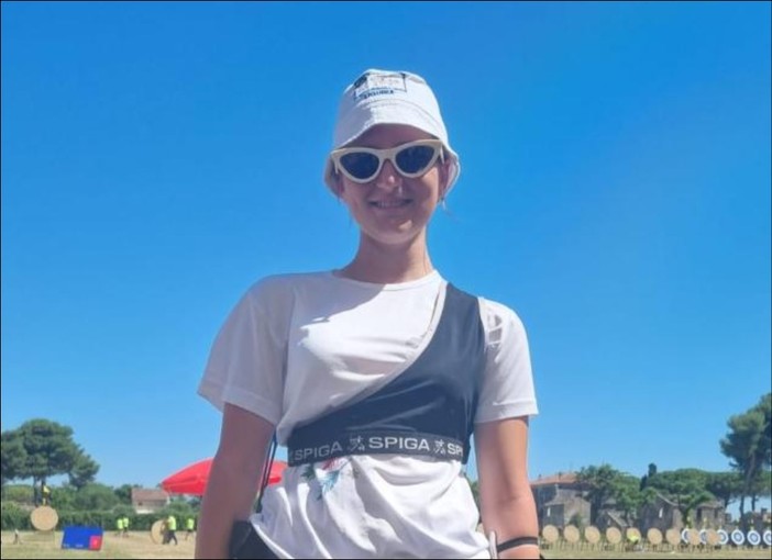 Tiro con l'arco: Lucia Elena sempre più in alto, arriva la tittoria ai campionati italiani sui 40 metri