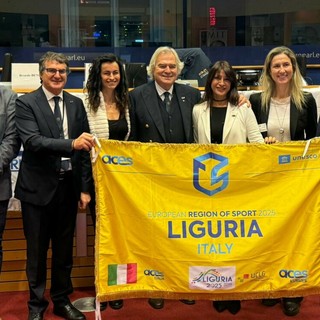 Liguria premiata a Bruxelles: è la miglior Regione Europea dello Sport 2025
