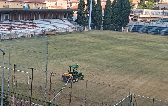 Lavori in corso al 'Ciccione'