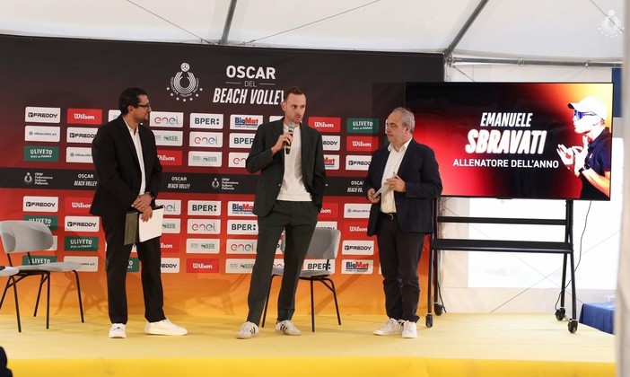 Beach volley | Il Ponente ligure sul tetto d'Italia: Emanuele Sbravati è il tecnico dell'anno agli Oscar 2026 Beach volley | Il Ponente ligure sul tetto d'Italia: Emanuele Sbravati è il tecnico dell'anno agli Oscar 2026