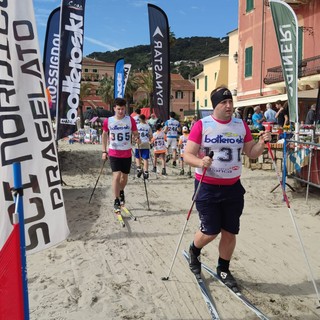 Clusone vince la tredicesima edizione dello Sci di fondo on the beach Laigueglia