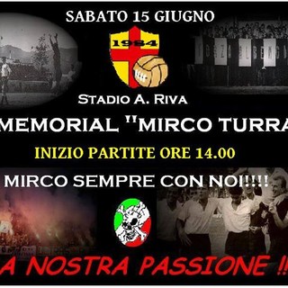 Calcio: Ultras in campo ad Albenga per il Secondo Memorial Mirco Turra