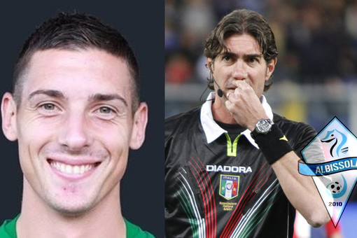 L'attaccante Riccardo Martignago (a sinistra) e Mauro Bergonzi (a destra). Fonte: sito ufficiale Albissola 2010 L'attaccante Riccardo Martignago (a sinistra) e Mauro Bergonzi (a destra). Fonte: sito ufficiale Albissola 2010