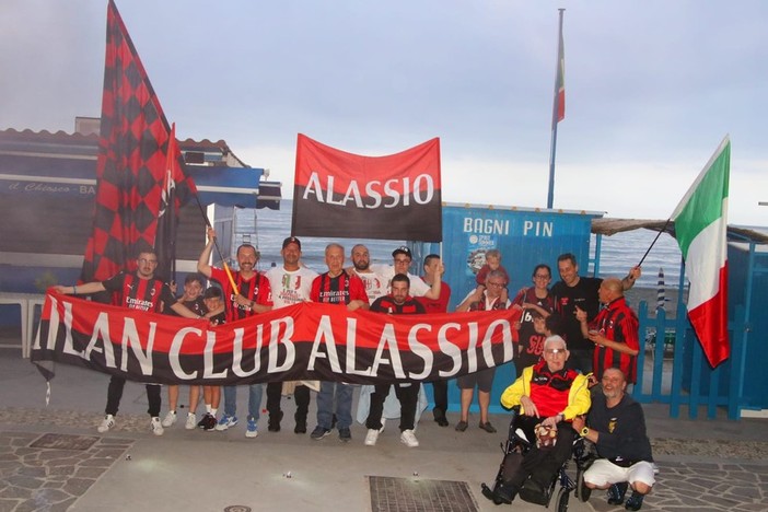 Milan Club Alassio: festa grande per lo scudetto con Nelson Dida e Carlo Pellegatti