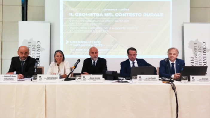 A Marene il convegno "Il Geometra nel contesto rurale: servizi e opportunità offerti da ISMEA per il settore agricolo" (FOTO E VIDEO) A Marene il convegno "Il Geometra nel contesto rurale: servizi e opportunità offerti da ISMEA per il settore agricolo" (FOTO E VIDEO)
