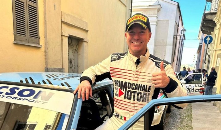 Motori. Ritorno in grande stile per Manuel De Micheli, il pilota carcarese brilla al Rally Grappolo Storico