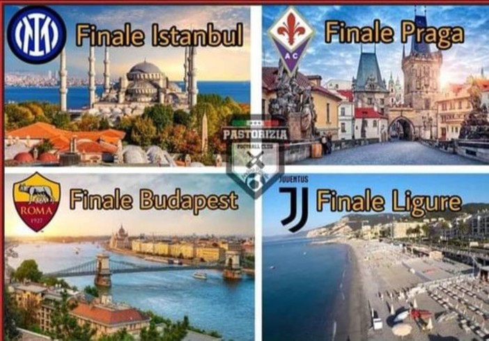 C'è finale e... Finale. L'ironia social colpisce la Juve C'è finale e... Finale. L'ironia social colpisce la Juve