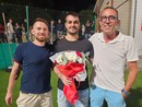 Marco Zizzini insieme al presidente Ferrero e al vicepresidente Gandolfo