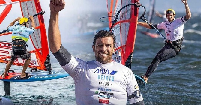 Foto tratta dal profilo social "Professional Windsurfers Association" PWA World Tour Foto tratta dal profilo social "Professional Windsurfers Association" PWA World Tour