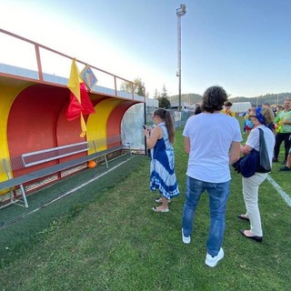 Una panchina in memoria di Edy Amendola, indimenticato allenatore del Millesimo calcio (FOTO)