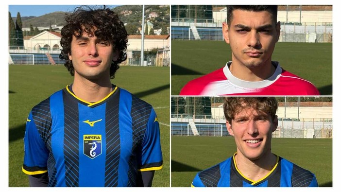 Imperia calcio, altri tre colpi sul mercato: Curtosi, Gandolfo e l'ex Cairese Biancheri rinforzano i nerazzurri