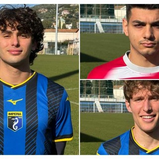 Imperia calcio, altri tre colpi sul mercato: Curtosi, Gandolfo e l'ex Cairese Biancheri rinforzano i nerazzurri