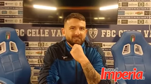 Calcio, Imperia. Nicholas Costantini promuove i nerazzurri dopo il 2-2 col Celle Varazze: "Le nostre difficoltà non sono sul campo..." (Video)