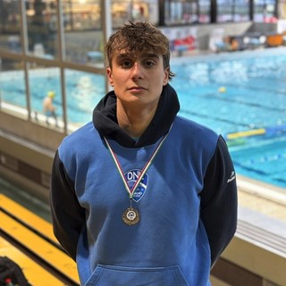 Doria Nuoto 2000 Loano | Cominato trascina ai Regionali Assoluti, per lui una doppia medaglia d'argento