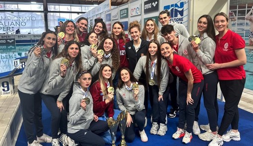 Nuoto Artistico | La Rari Nantes Savona vince il titolo tricolore, Berio Berruti: "Siamo soddisfatti, i campionati sono stati preparati in dieci giorni"