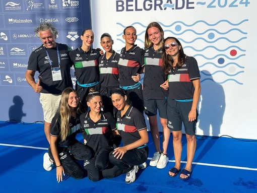 Nuoto Artistico. L'Italia conquista a Belgrado sette medaglie, in acqua ben sette atlete savonesi Nuoto Artistico. L'Italia conquista a Belgrado sette medaglie, in acqua ben sette atlete savonesi