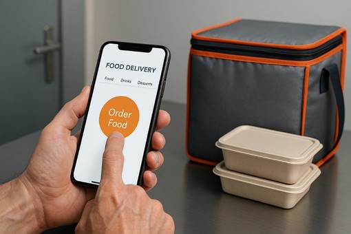 Ordinare cibo a domicilio con un tocco: perché la comodità resta il vero motore delle app